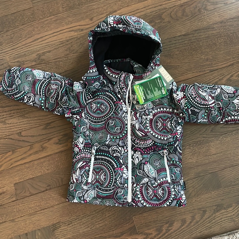 Kids Kamik insulated ski jacket